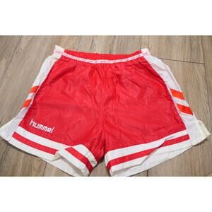 NWOT Rare 90s HUMMEL Adult Men Size Medium ARGENTINA Nylon Satin Soccer Short